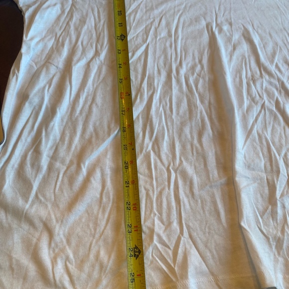 Michael Kors White Short Sleeve with Tie V Neck T-shirt - Picture 11 of 11